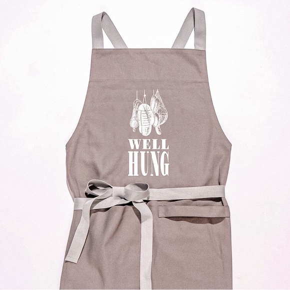 Men’s Apron “Well Hung” - Picture 2 of 3